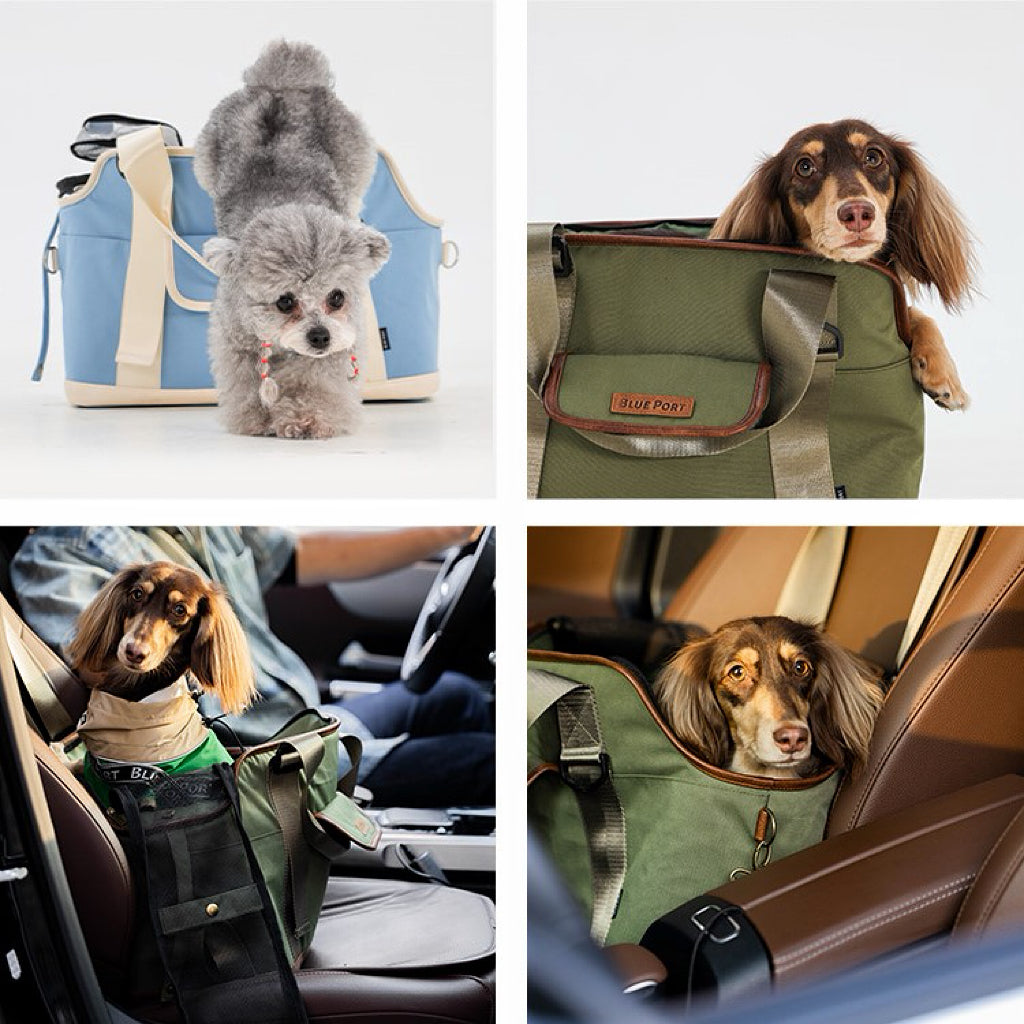 Retro‑Haustier‑Tragetasche, wasserabweisende Polyester Reisetasche, Multi‑Trage‑Haustiertasche mit Fenster, abnehmbare Bodenplatte
