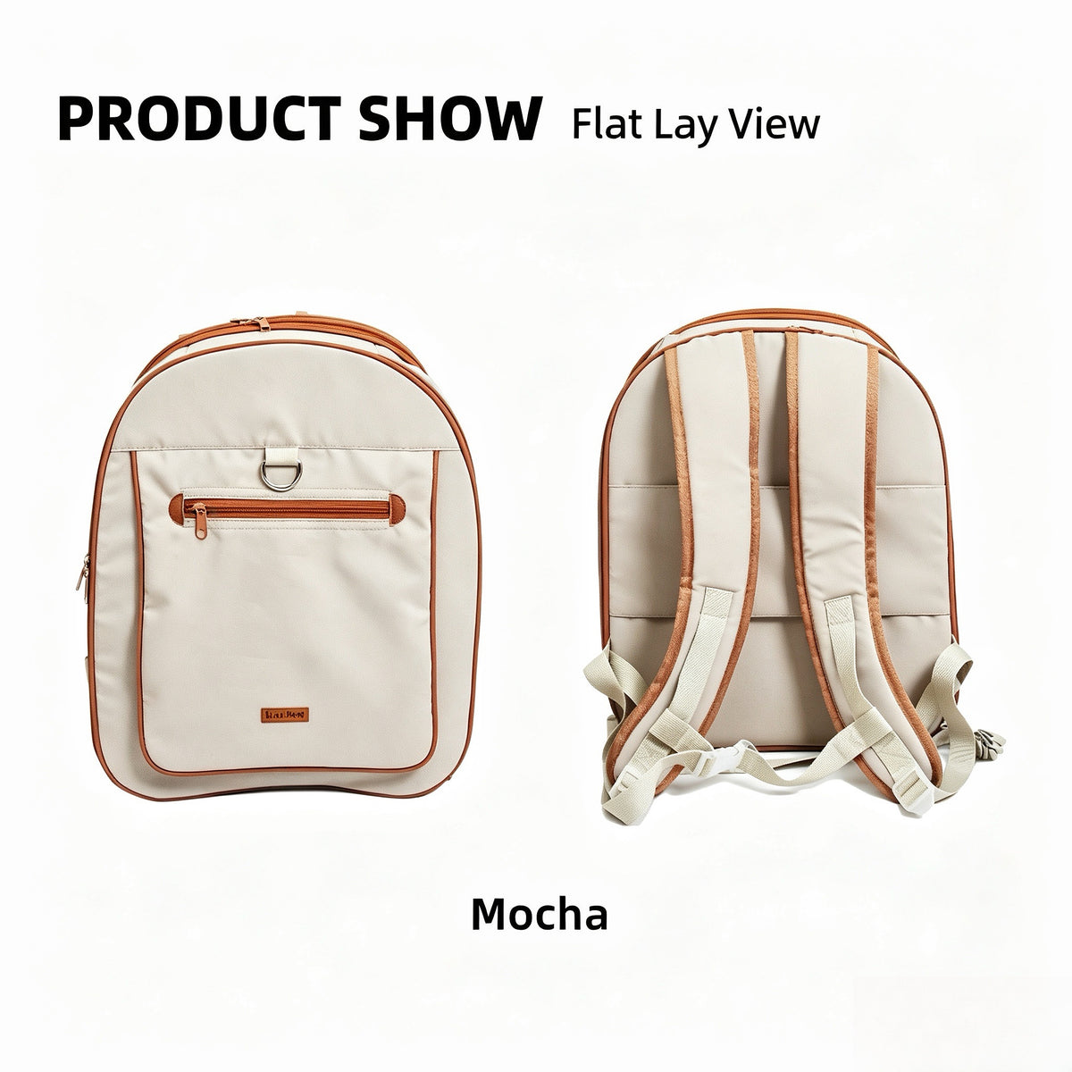 Zweiseitig erweiterbarer Polyester‑Haustier‑Rucksack, wasserabweisend abriebfest, 2 Trageweisen mit Mehrfachtaschen für Haustiere bis 6kg