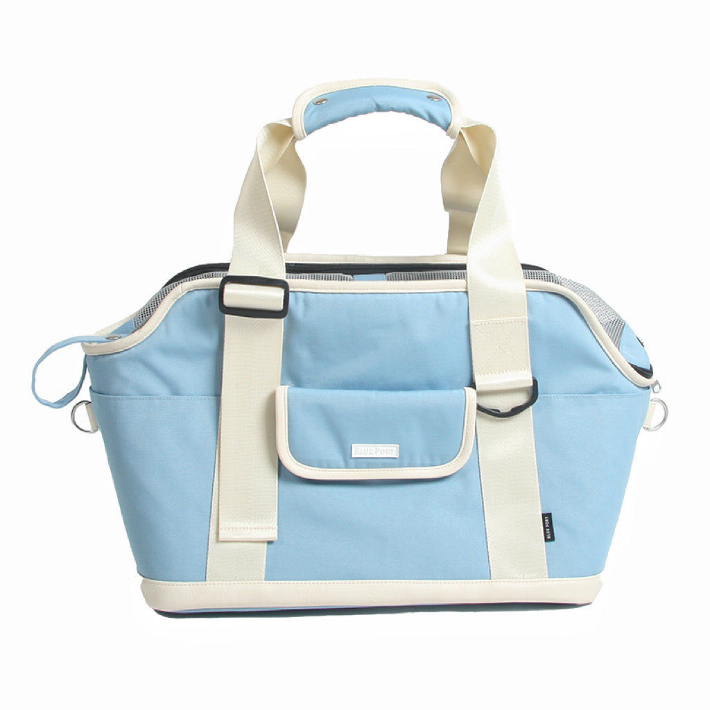 Retro‑Haustier‑Tragetasche, wasserabweisende Polyester Reisetasche, Multi‑Trage‑Haustiertasche mit Fenster, abnehmbare Bodenplatte