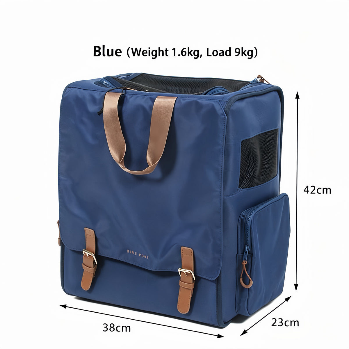 Vintage geräumiger Haustierrucksack,4‑seitig belüfteter Katzen‑Hunde‑Rucksack,ergonomische Tasche für Pendeln Wanderung Ausflüge
