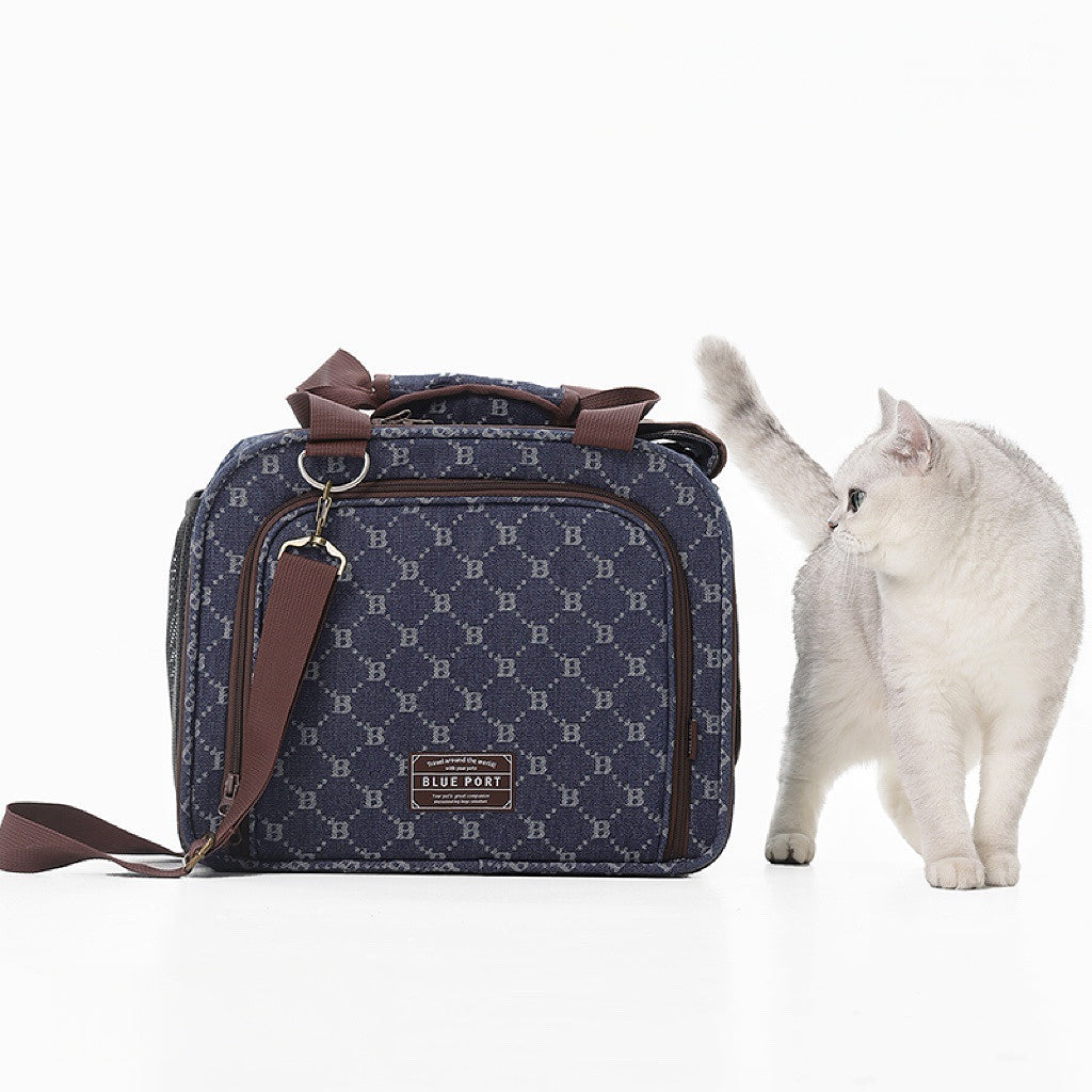 Fluggesellschaft‑zugelassene erweiterbare Haustier‑Transporttasche, unter‑dem‑Sitz Kabinen‑Haustier‑Reisetasche