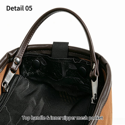 Elegante Hundetasche Tragetasche für kleine Hunde und Katzen , Pet Tote Bag mit PU-Leder, Atmungsaktives Netzfenster & Sicherheitsleine