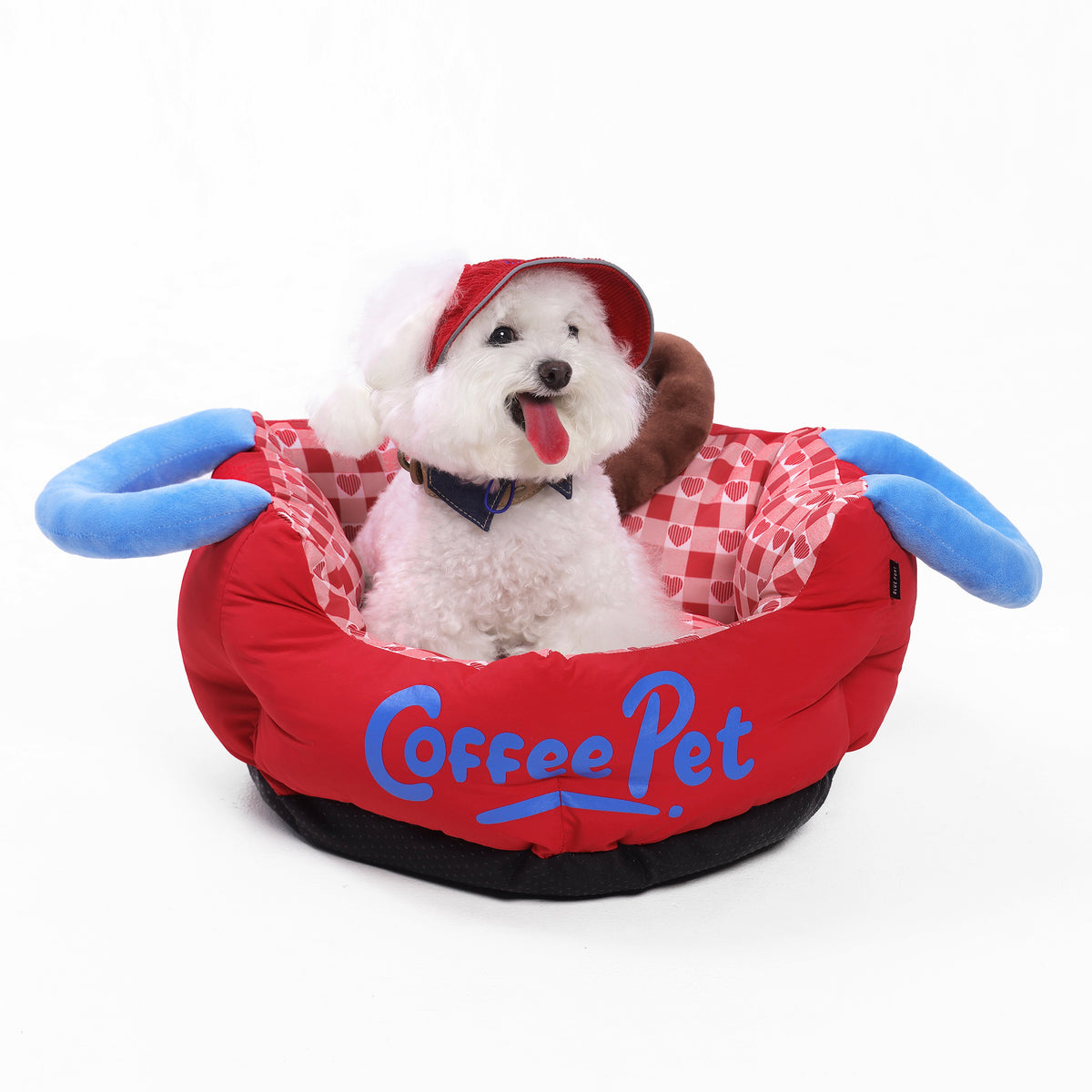 Haustierbett & Autositz für Haustiere, beruhigendes Hundebett für den Innenbereich, Teflon wasserdicht, ölabweisend,  Haustiernest