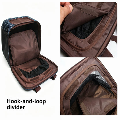 Fluggesellschaft‑zugelassene erweiterbare Haustier‑Transporttasche, unter‑dem‑Sitz Kabinen‑Haustier‑Reisetasche